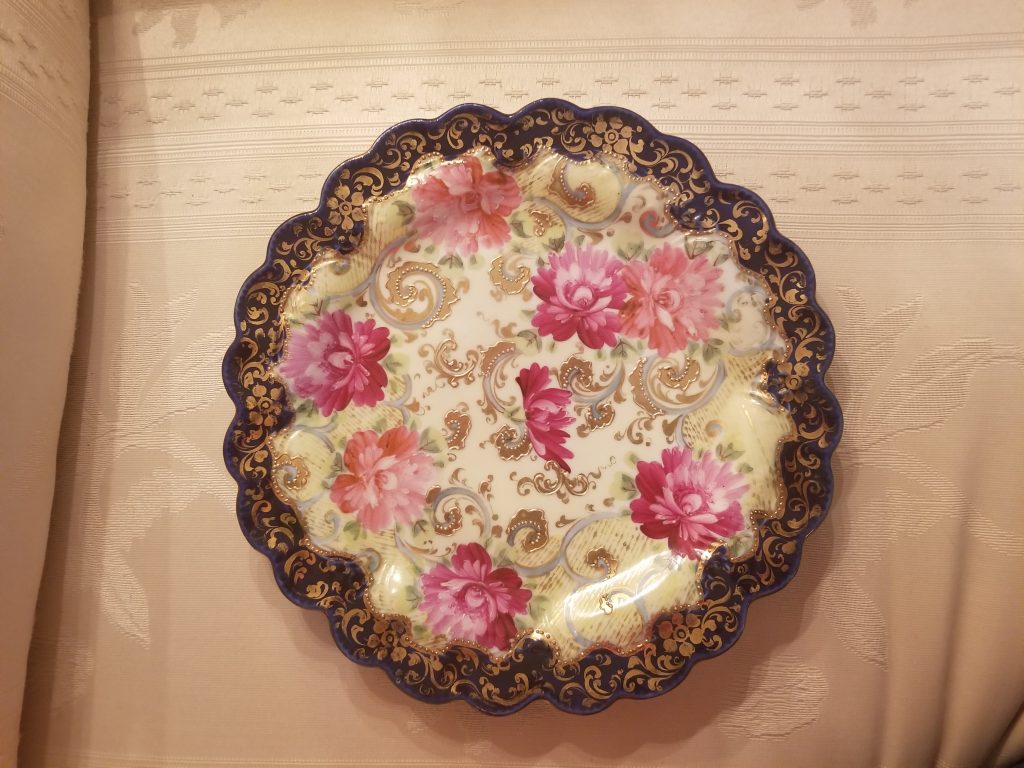 Royal Kinran Nippon Plate - Princessantiques.net