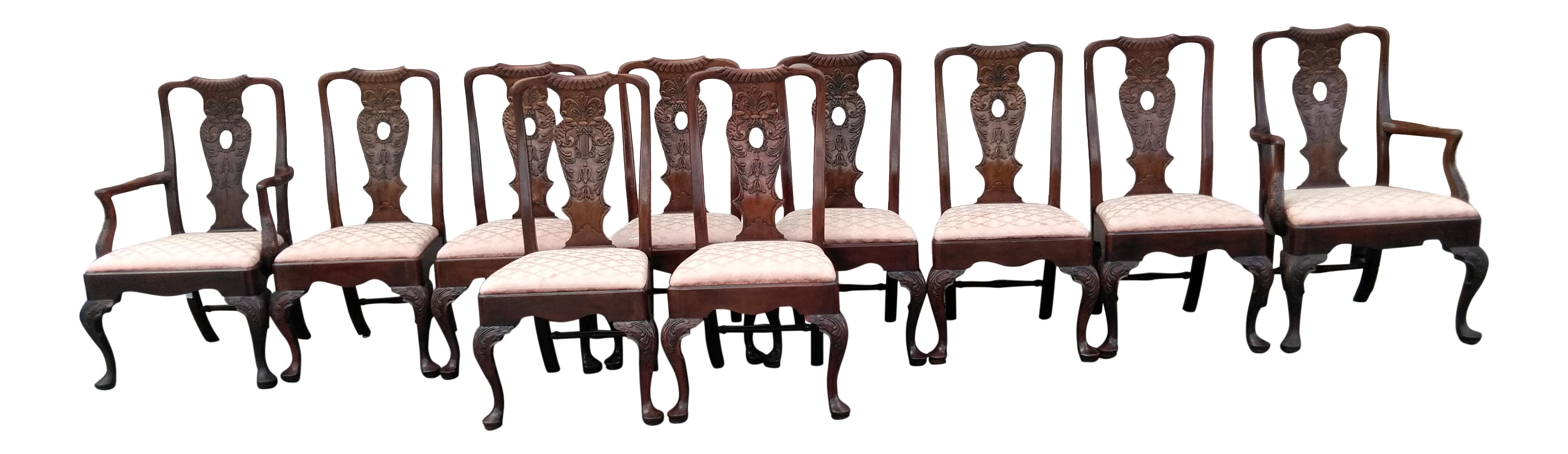Vintage Mid Century Henredon Chairs Princessantiques Net