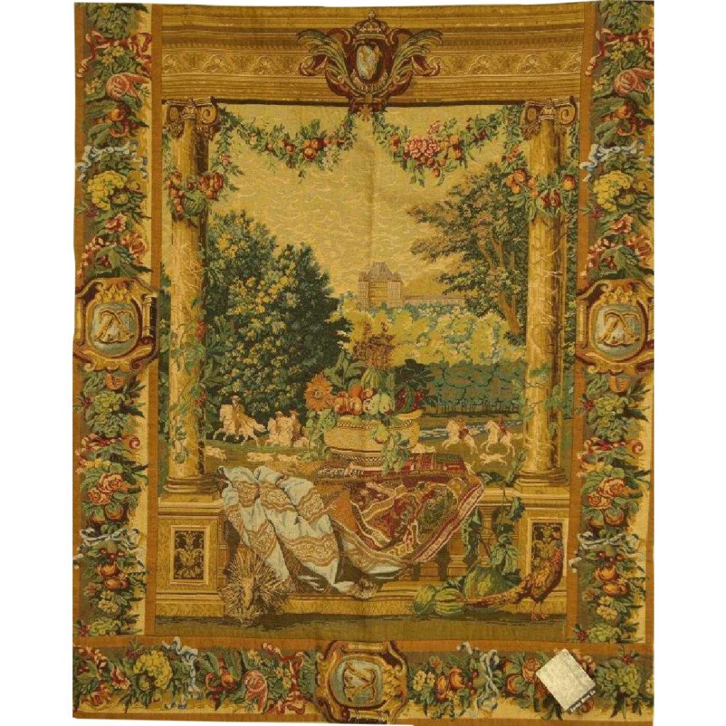 Vintage Traditional Woven Tapestry - Princessantiques.net