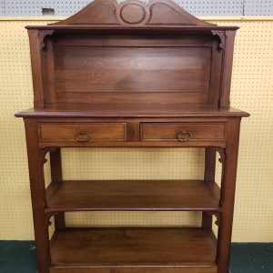 Antique Oak Dessert Server