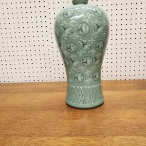 Vintage Oriental Celadon Mae Byeong  Vase