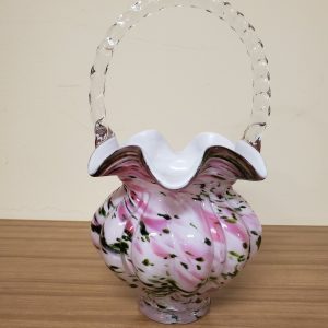 Fenton Vasa Murrhina Basket