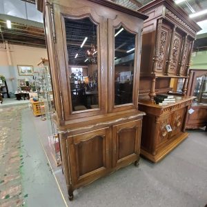 French 20th Century Oak Bookcase