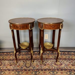 Late 20th Century Vintage Louis XV Style Side Tables/ Occasional Tables
