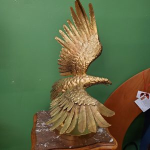 Vintage Gilt Eagle Sculpture