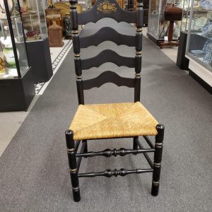 Vintage Hitchcock Style Ladder Back Chair