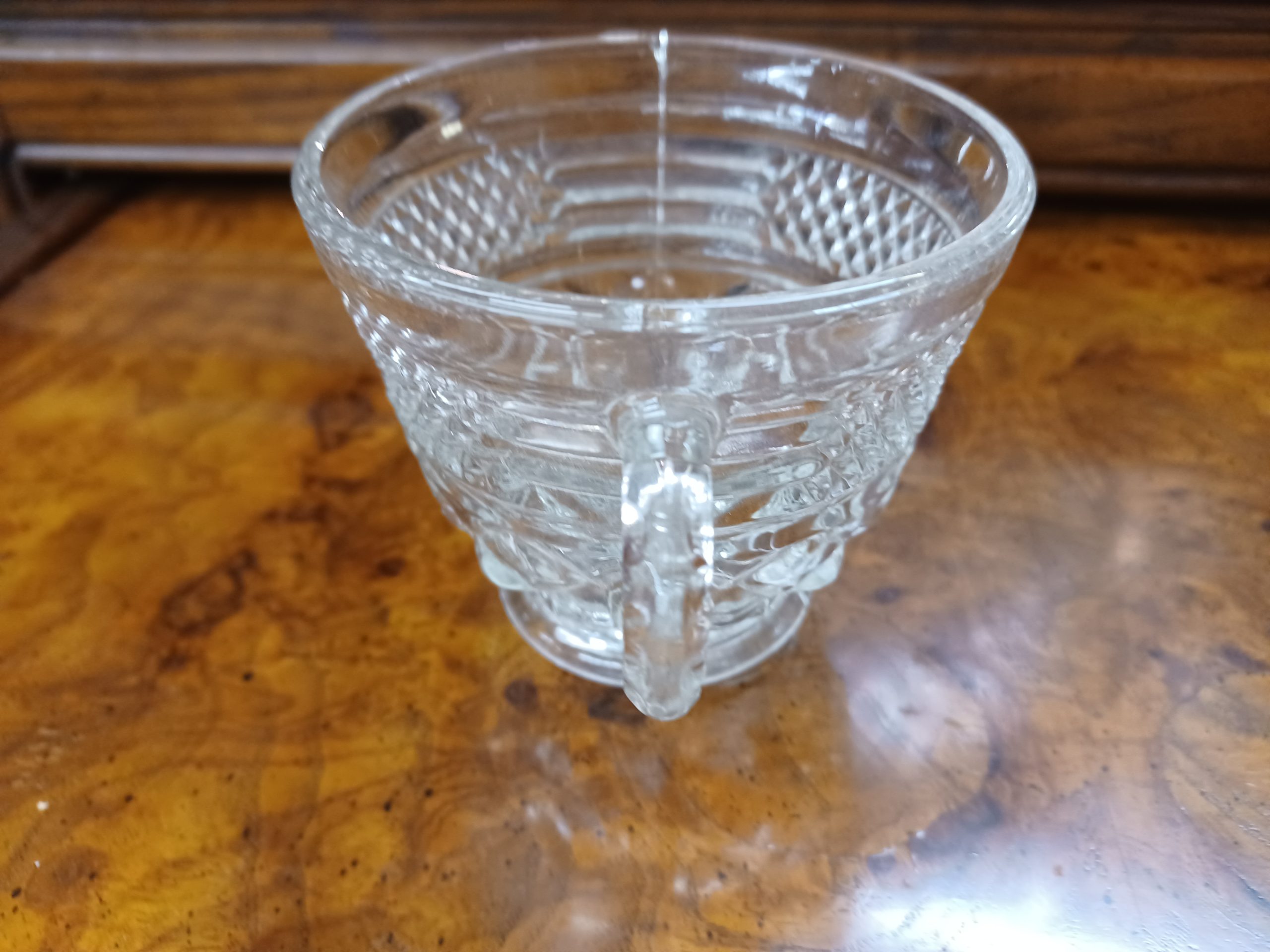 Anchor Hocking シュガーボウルx2 ウェックスフォード Vintage Anchor