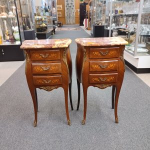 Late 20th Century French Louis XV Style Nightstands