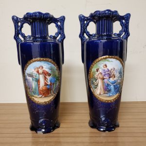 Antique Josef Strnact Vases
