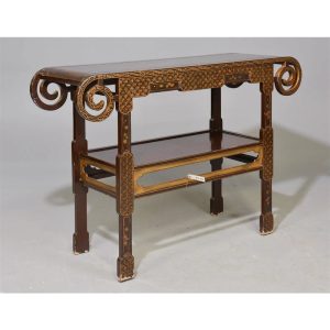Vintage Asian Style Altar Table / Console Table