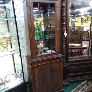 Antique Mahogany Display Cabinet