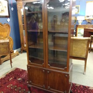 Antique Mahogany Bookcase