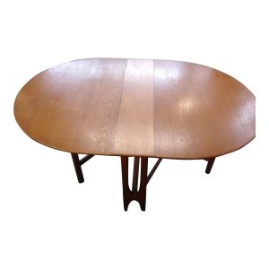 Mid Century Modern Nathan Furniture Drop Leaf Table